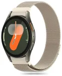 Tech-Protect Milaneseband nutikella rihm Samsung Galaxy Watch 4/5/5 Pro/6/7/FE jaoks | roostevaba teras | beež