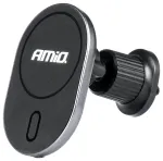 AMiO My Mag magnetiline auto telefonihoidik ventilatsiooniavale 15W juhtmevaba laadimisega MagSafe &uuml;hilduv