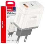 AMiO AMiO-04286 reisilaadija | 30W | QC, GaN | USB-A, USB-C