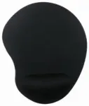 Gembird Gel Soft Wrist hiirematt randmetoega must