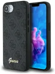Case Guess 4G Script Logo MagSafe for iPhone 16e black