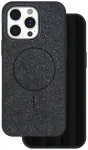 Glitter Thin phone case with MagSafe support for iPhone 17 black