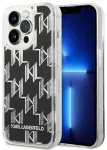 Karl Lagerfeld KLHCP14LLMNMK iPhone 14 Pro 6,1" hardcase czarny|black Liquid Glitter Monogram