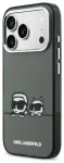 Karl Lagerfeld IML K&CH Heads Logo telefoni &uuml;mbris MagSafe toega iPhone 17 Pro must