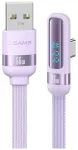 USAMS US-SJ651 andmeedastus- ja laadimiskaabel | USB-A kuni USB-C | lilla