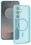 Tel Protect Aura Matte telefoni &uuml;mbris MagSafe toega Samsung Galaxy S25 FE (S731) roheline