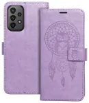 MEZZO dreamcatcher raamatut&uuml;&uuml;pi telefoni &uuml;mbris Samsung Galaxy A23 5G (A236) lilla