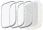 UNIQ Moduo nutikella &uuml;mbris Apple Watch Series 4/5/6/7/8/SE (40/41 mm) jaoks | salveiroheline/lilla/valge