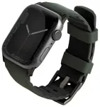 UNIQ Linus nutikella rihm Apple Watch Series 4/5/6/7/8/SE/SE2/Ultra (42/44/45 mm) jaoks | silikoonist | roheline