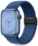 Tech-Protect Nylonmag nutikella rihm Apple Watch 6/7/8/9/10/SE/Ultra (44/45/46/49 mm) jaoks | nailonist | sinine