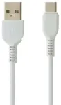 HOCO X20 andmeedastus- ja laadimiskaabel | USB-C kuni USB-C | 12W | 1m | valge
