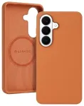 Liavec Silky telefoni &uuml;mbris MagSafe toega Samsung Galaxy S26 (S942) oranž