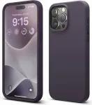Riff Slim & Soft silikoonist tagakaas pehme siseosaga Apple iPhone 15 Violetne