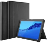 Riff Smart Leather k&uuml;ljele avanev tahvelarvuti kaas Lenovo Tab M10 3rd Gen TB328FU / TB328XU 10.1 Must