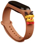 Fusion Accessories Xmas Stag nutikella rihm Xiaomi Mi Band 5/6 jaoks | pruun