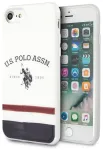 U.S. Polo Assn. USHCI8PCSTRB iPhone 7|8|SE 2020 | SE 2022 valge Tricolor Pattern Collection &uuml;mbris