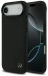 Mercedes Leather raamatut&uuml;&uuml;pi telefoni&uuml;mbris MagSafe toega iPhone 17 Air jaoks, must