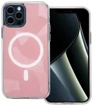 Flash Mag telefoni &uuml;mbris MagSafe toega iPhone 12 | iPhone 12 Pro roosa
