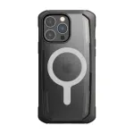Raptic X-Doria Secure telefoni &uuml;mbris MagSafe toega iPhone 14 Pro must