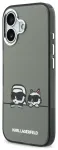 Karl Lagerfeld IML K&CH Heads Logo telefoni &uuml;mbris MagSafe toega iPhone 17 must