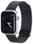 Dux Ducis Milanese nutikella rihm Apple Watch (38/40/41 mm) jaoks | roostevaba teras | must