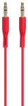 Borofone BL1 Premium AUX-kaabel 3.5 mm -> 3.5 mm 1m punane