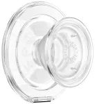PopSockets Kick-Out Grip MagSafe telefoni hoidik ja alus, l&auml;bipaistev