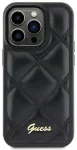Guess GUHCS23FEPSQSQSK Quilted Metal Logo telefoni &uuml;mbris Samsung Galaxy S23 FE (S711) must