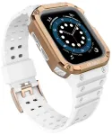 Nutikella rihm Apple Watch (38/40/41 mm) jaoks | valge/roosa