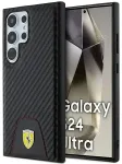 Ferrari FEHCS24LN3PUK S24 Ultra S928 czarny|black hardcase Carbon Stitched Bottom