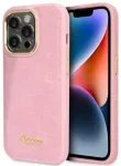 Guess GUHCP14LHGCRHP iPhone 14 Pro 6,1" r&oacute;żowy|pink hardcase Croco Collection