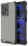 Honeycomb case for Xiaomi Redmi Note 12 Pro+ armored hybrid cover black