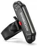 Rockbros A54BK tagumine jalgrattatuli + Micro USB - USB-A kaabel - must