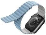 UNIQ Revix nutikella rihm Apple Watch (42/44/45/49 mm) jaoks | silikoonist | valge/sinine