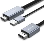 BENFEI kaabel HDMI kuni DisplayPort 4K 60Hz 2K 144Hz 1080P 165Hz &uuml;hesuunaline 1.8 m hall