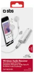 SBS TEBTRECEIVERW Bluetooth adapter juhtmevaba vastuv&otilde;tja k&otilde;rvaklappidega