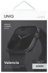 UNIQ Valencia case Apple Watch Series 42mm midnight black