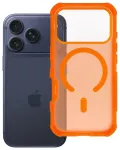 Forcell F-Protect BumperX Premium telefoni &uuml;mbris MagSafe toega iPhone 18 Pro | iPhone 17 Pro oranž