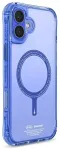 Skinarma case Saido iPhone 16 Plus 6.7" Magnetic Charging blue