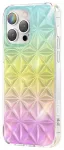 Kingxbar Miya Series &uuml;mbris iPhone 14 Pro tagakaas vikerkaarev&auml;rviline