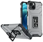 Crystal Ring Tough Rugged telefoni &uuml;mbris alusega iPhone 12 mini must