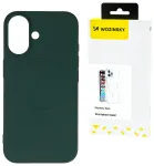 Wozinsky Liquid Silicone telefoni &uuml;mbris MagSafe toega Samsung Galaxy S24 FE (S721) roheline