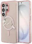 Karl Lagerfeld IML KC Script telefoni &uuml;mbris MagSafe toega Samsung Galaxy S26 Ultra (S948) roosa
