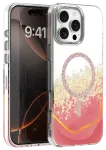 Epoxy Mag telefoni &uuml;mbris MagSafe toega iPhone 16 Pro Max roosa