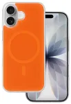 Glossy telefoni &uuml;mbris MagSafe toega iPhone 17 oranž