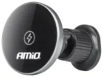 AMiO My Mag magnetiline auto telefonihoidik ventilatsiooniavale 15W juhtmevaba laadimisega MagSafe &uuml;hilduv
