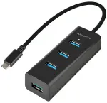 Axagon HUE-S2C USB-jaotur | USB-C kuni 4x USB 3.0, Micro USB