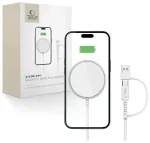 Tech-Protect QI15W-A44 juhtmevaba laadija | Qi | &Uuml;hildub MagSafe'iga | 15W | valge