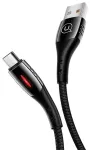 USAMS SJ346 andme- ja laadimiskaabel | USB-A kuni Micro USB | 10W | 1.2m | must