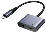 Joyroom SY-L01 Lightning to Lightning | 3.5 mm mini jack DAC adapter 2in1 - black